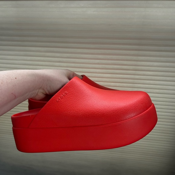 CROCS Shoes - CROCS Dylan Platform Clog, Mule Platform Shoes